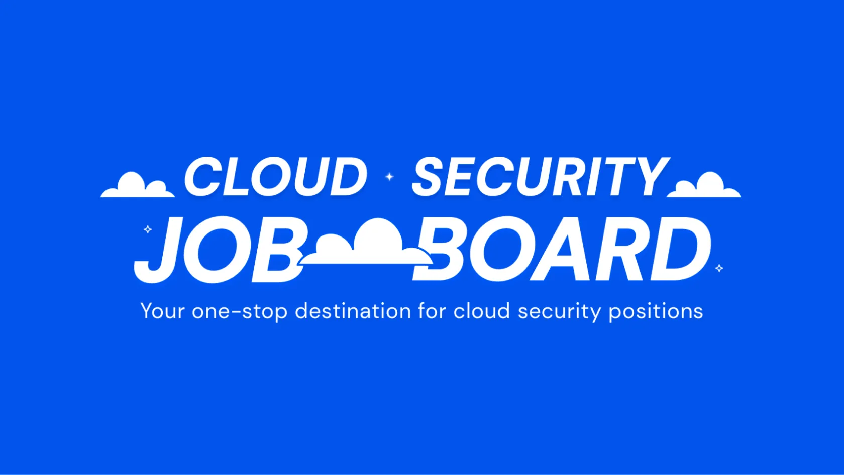 Cloud security job board